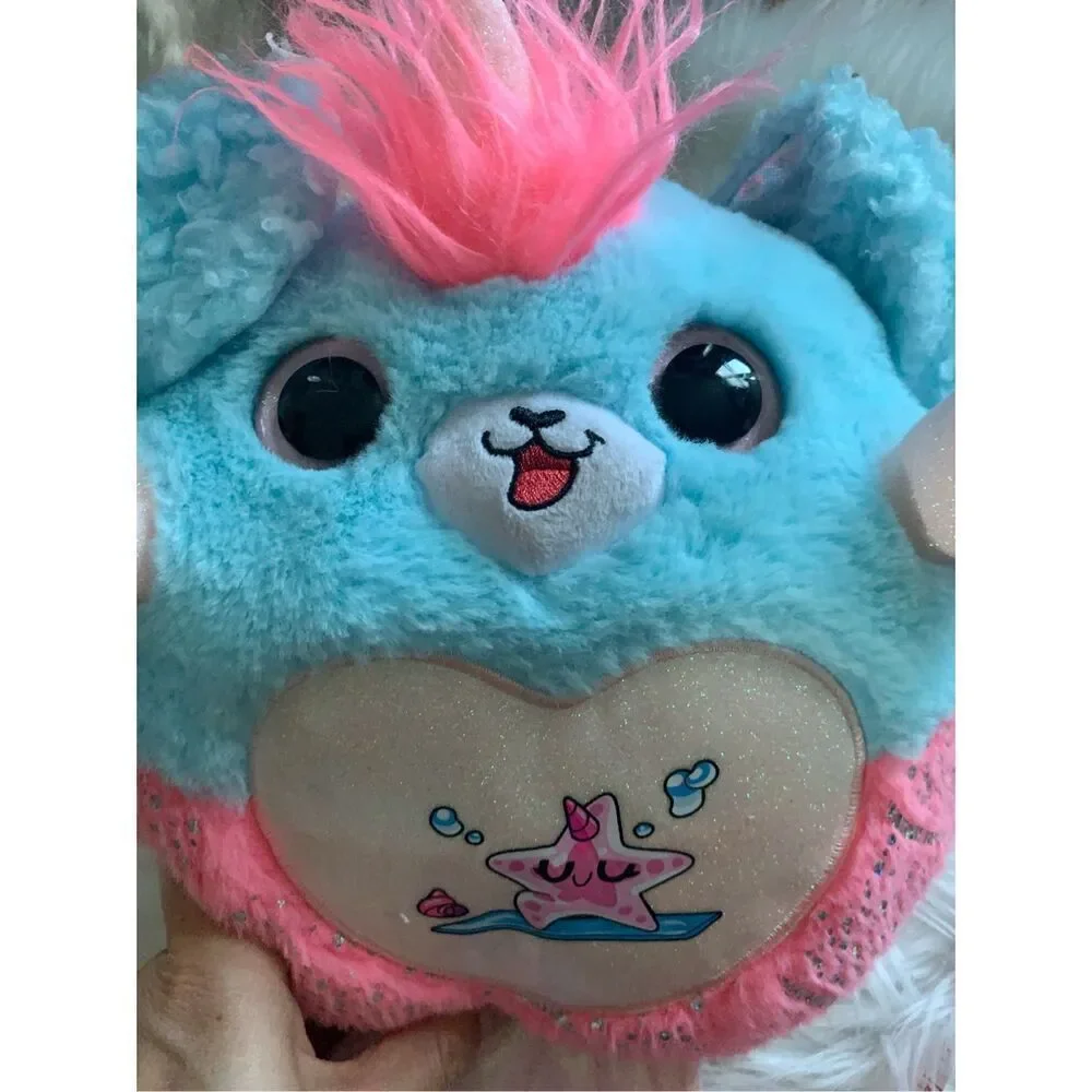 Mermaidcorn Plush Toy with 35 Surprises Magic Egg Water Globe Glitter Tail